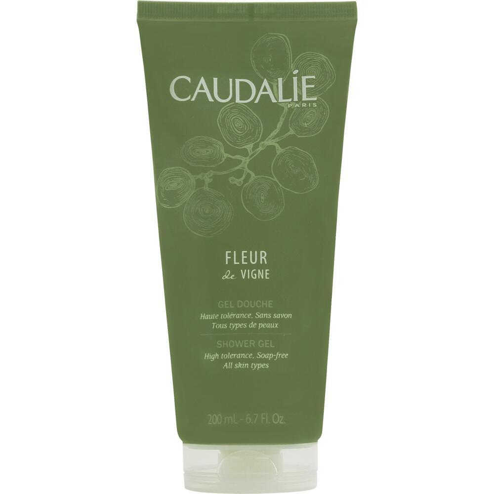 Grüne Tube mit Duschgel von Caudalie, 200 ml.