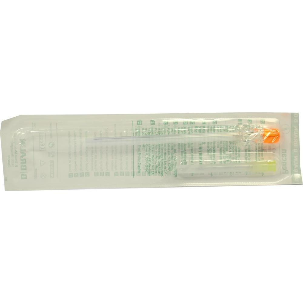 Ein steriles medizinisches R&ouml;hrchen in einer klaren Verpackung.