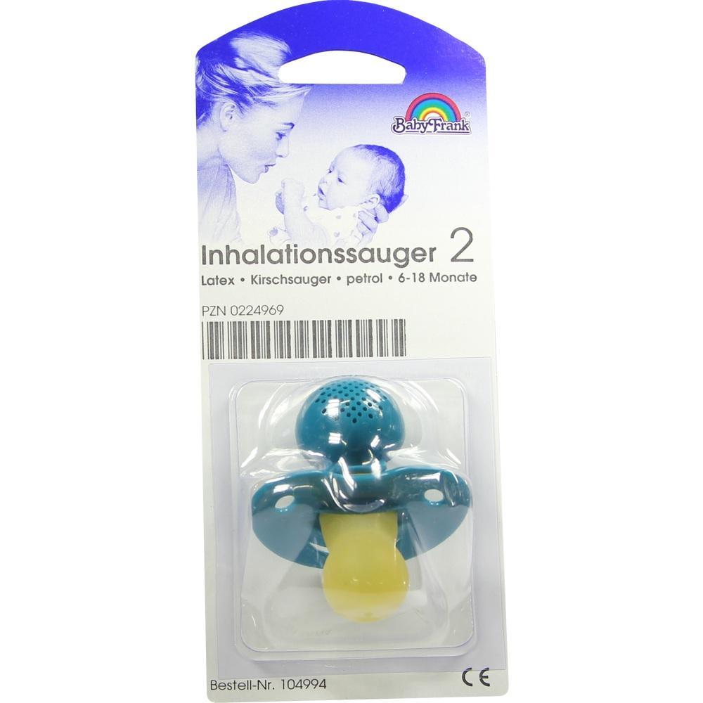 Ein Inhalationssauger f&uuml;r Babys, geeignet f&uuml;r 6-18 Monate, in einer Verpackung.