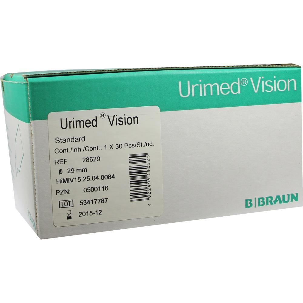 Eine Verpackung mit der Aufschrift "Urimed Vision" von B. Braun.