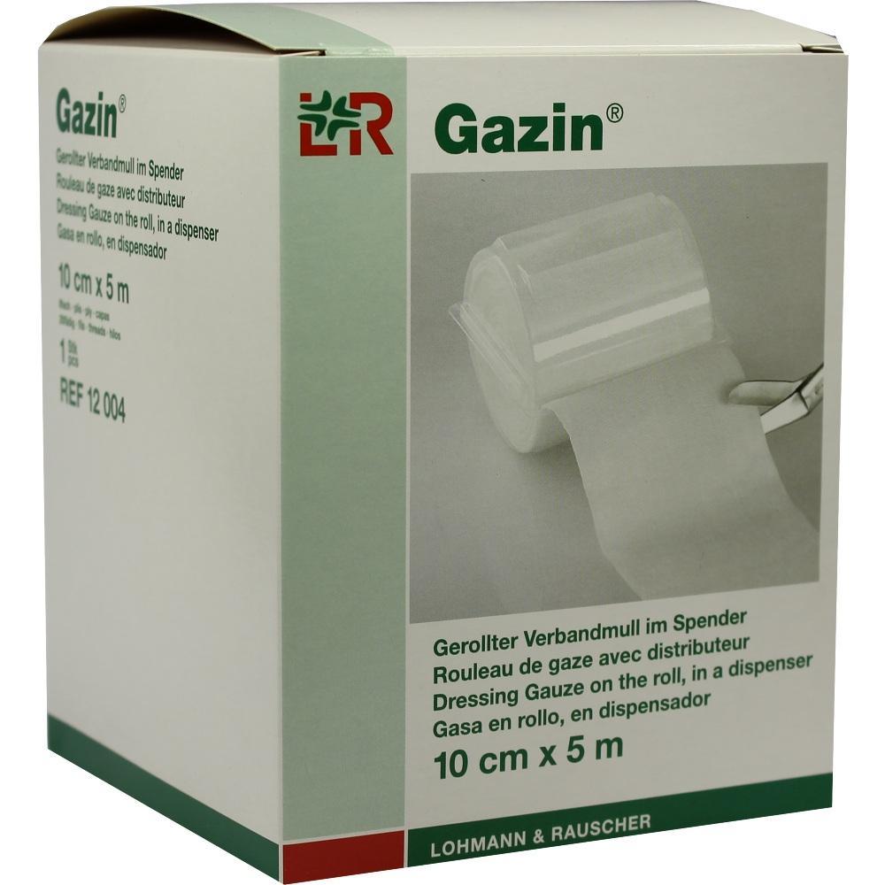 Verbandmull in einer Kartonverpackung mit Spenderfunktion.