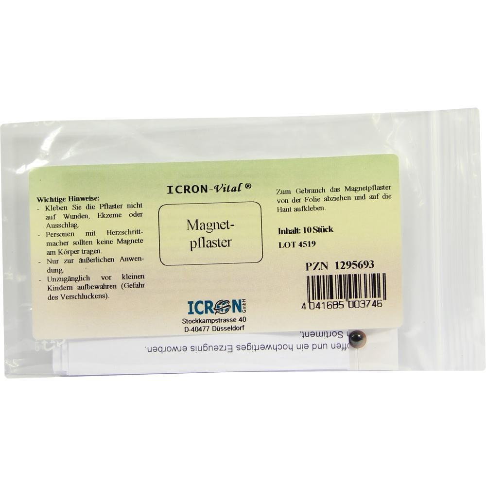 Auf dem Bild ist eine Packung mit Magnetpflastern abgebildet.