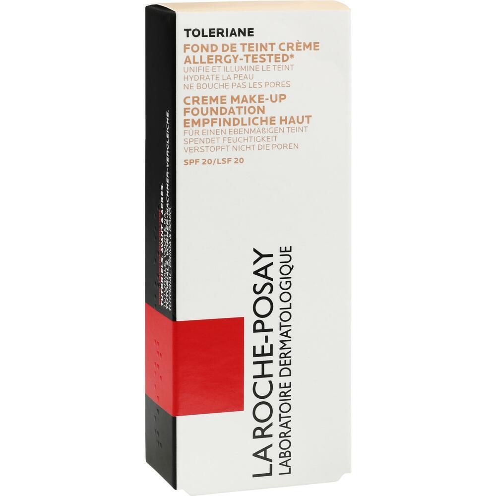 Eine wei&szlig;e Schachtel mit La Roche-Posay Creme f&uuml;r empfindliche Haut.