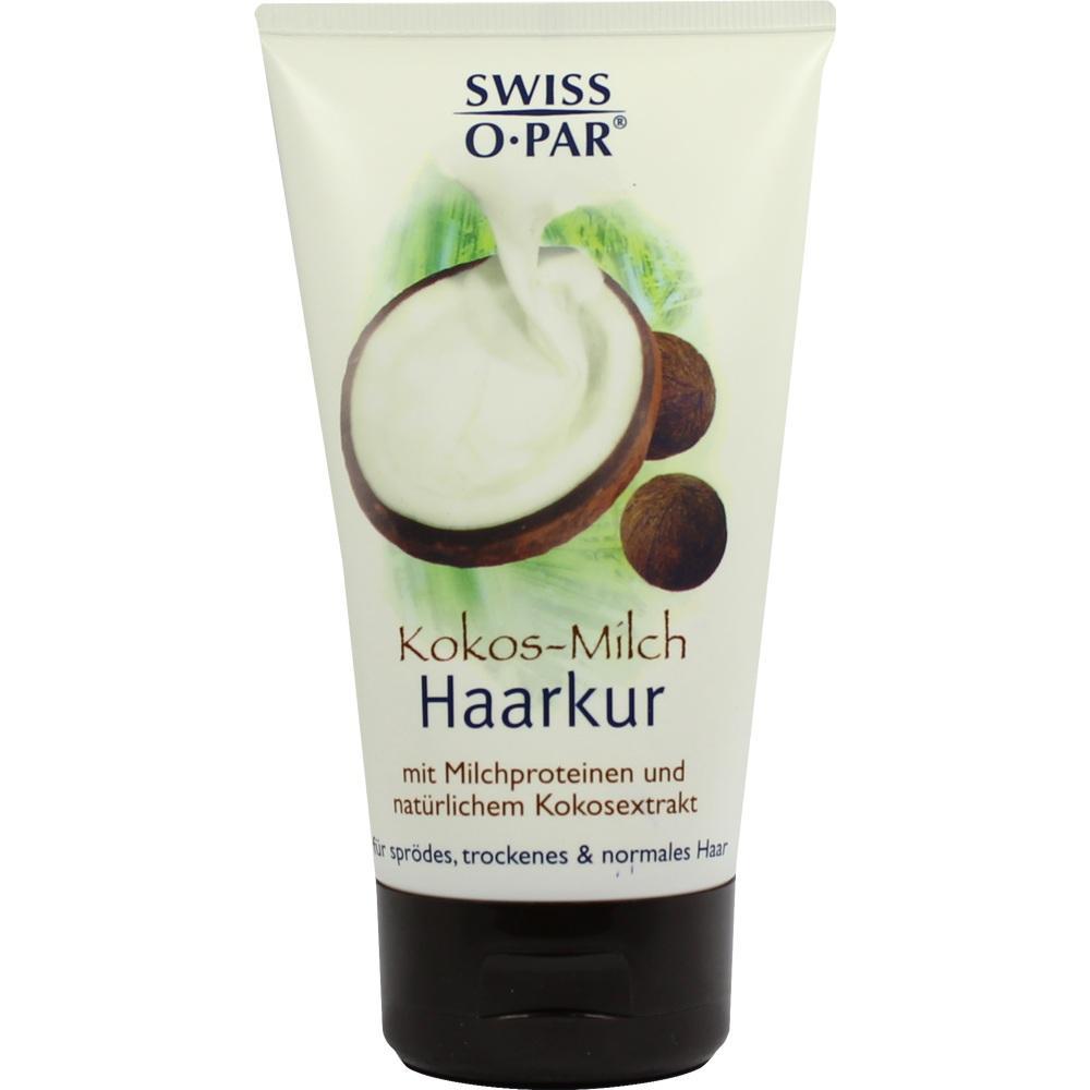 Tube mit Kokos-Milch Haarkur für verschiedene Haartypen.
