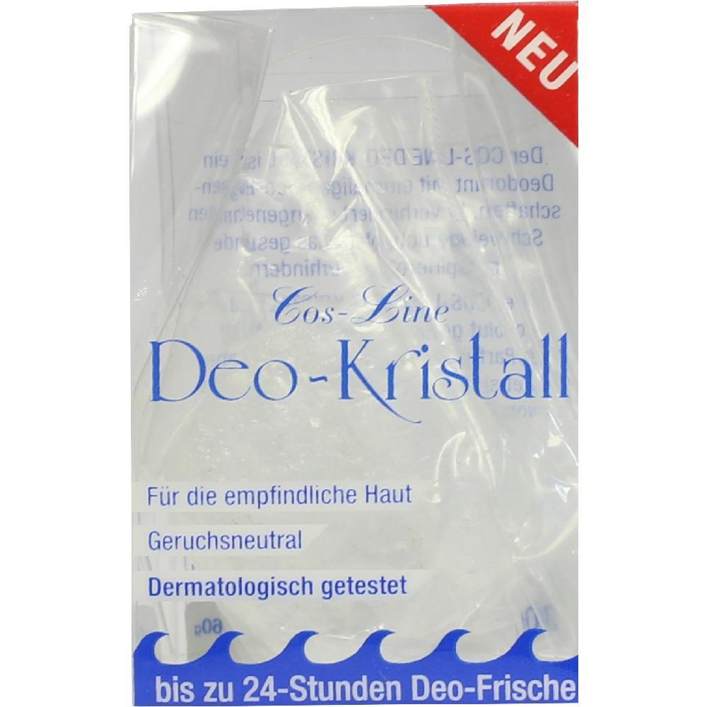Verpackung eines geruchsneutralen Deo-Kristalls für empfindliche Haut.