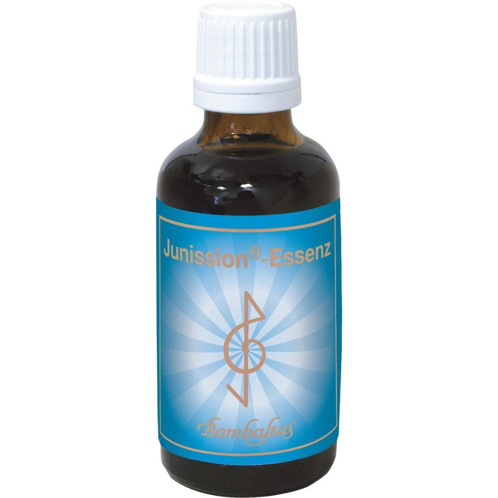 Braune Flasche mit blauem Etikett und weißem Deckel.