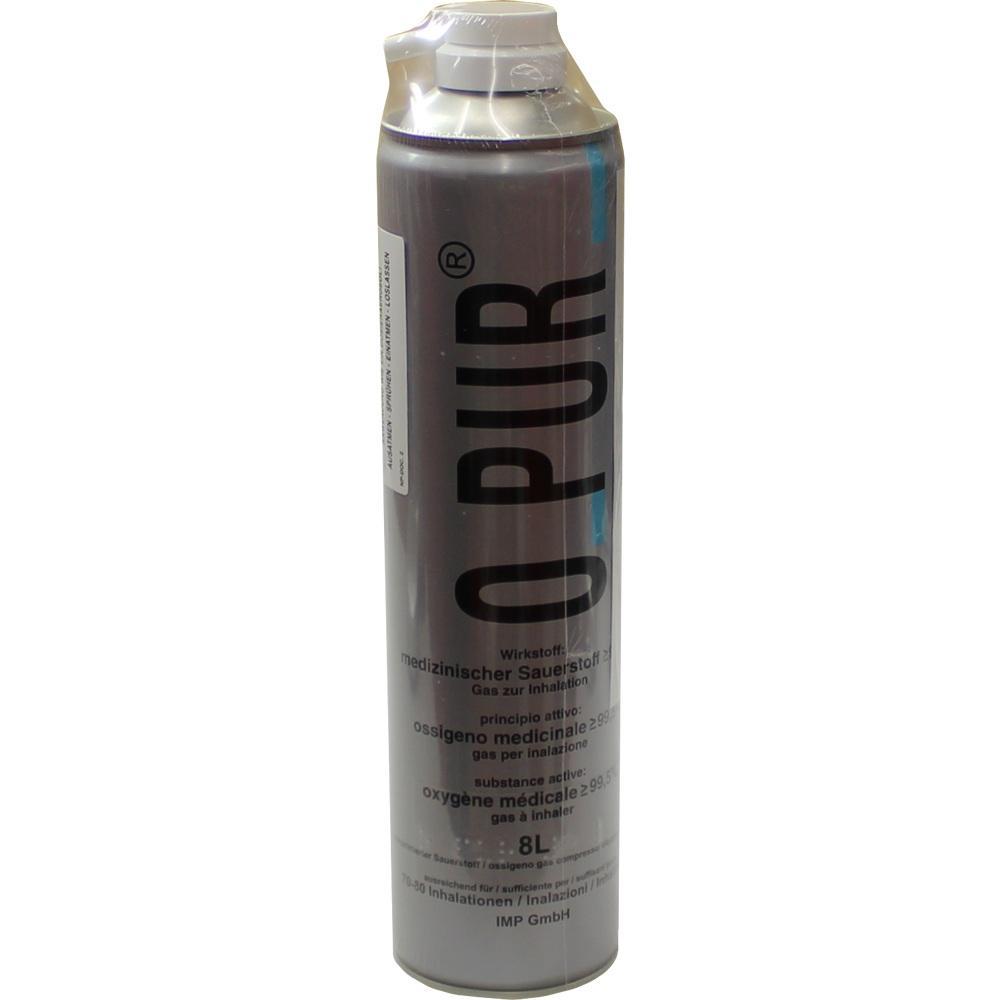 Eine Dose mit medizinischem Sauerstoff zur Inhalation.