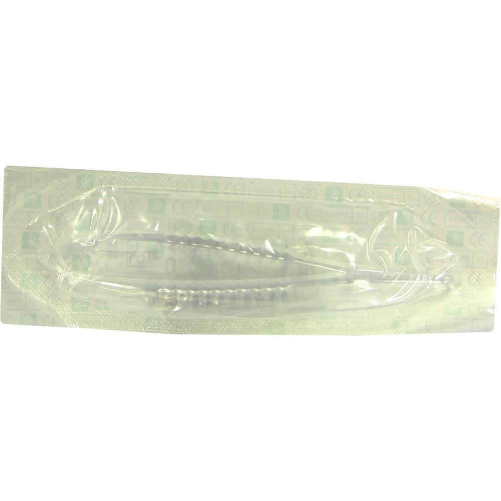 Verpackte Pinzette in einer durchsichtigen Plastikverpackung.