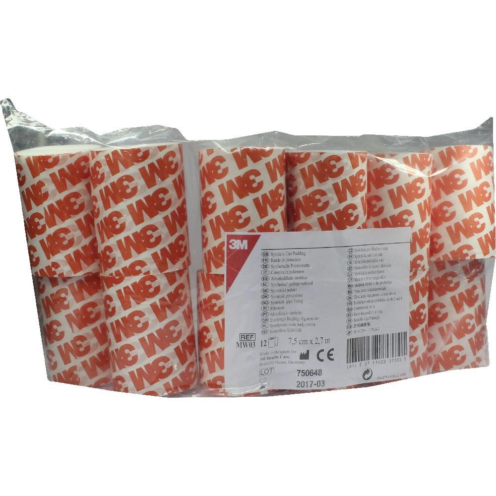 Eine Packung mit mehreren Rollen Verbandsmaterial von 3M.