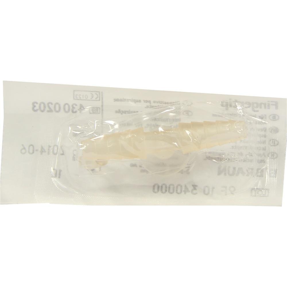 Ein medizinisches Gerät in einer durchsichtigen Verpackung.