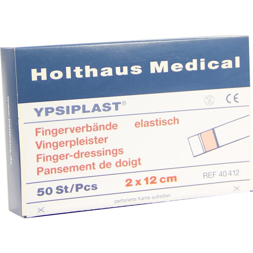 Eine Schachtel mit elastischen Fingerverb&auml;nden von Holthaus Medical.
