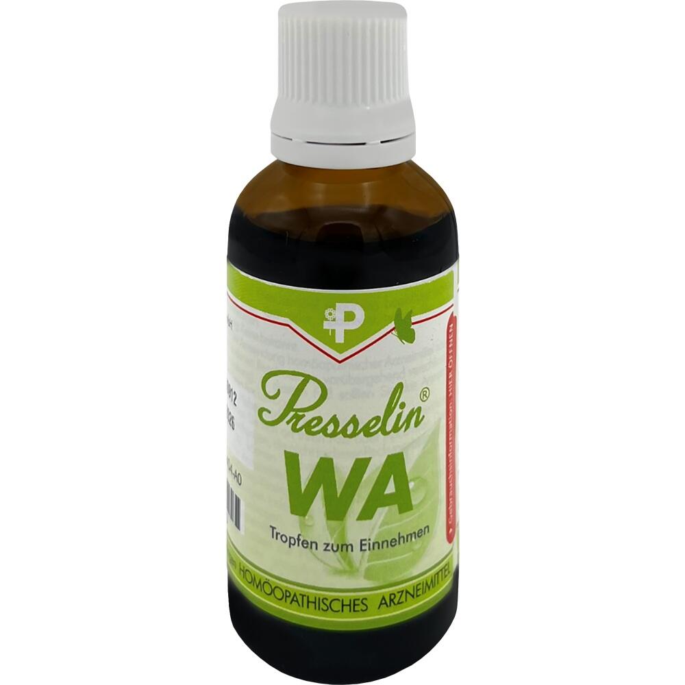 Braunes Fläschchen mit grünem Etikett für homöopathische Tropfen.