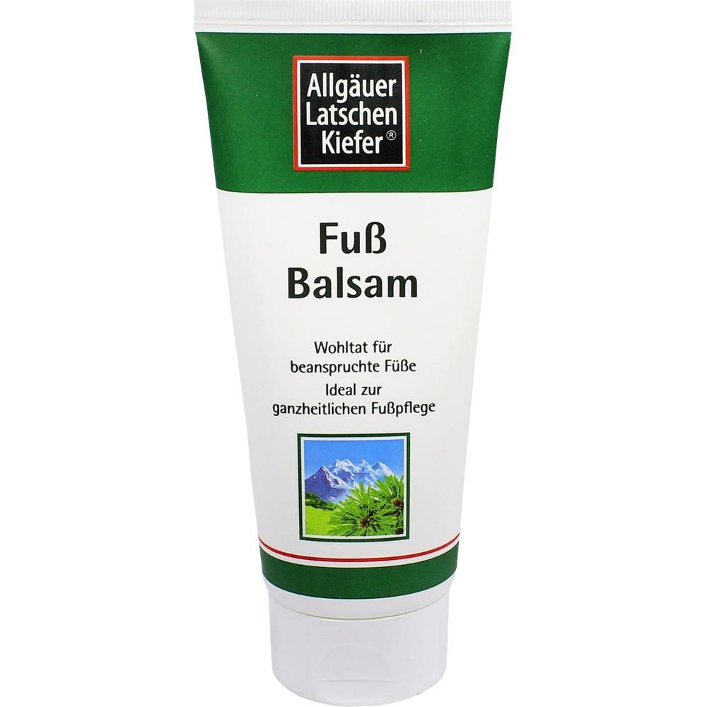 Dies ist eine Tube Fußbalsam der Marke Allgäuer Latschen Kiefer.