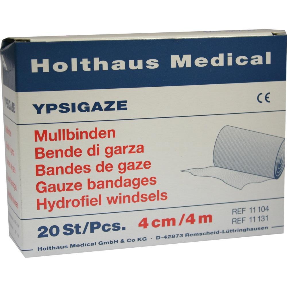 Eine Schachtel mit Mullbinden von Holthaus Medical.
