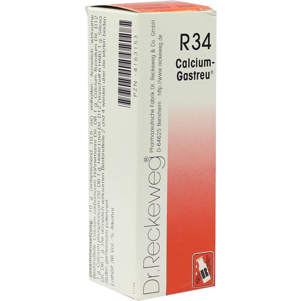 Eine wei&szlig;e Medikamentenverpackung von Dr. Reckeweg mit rotem und schwarzem Text.