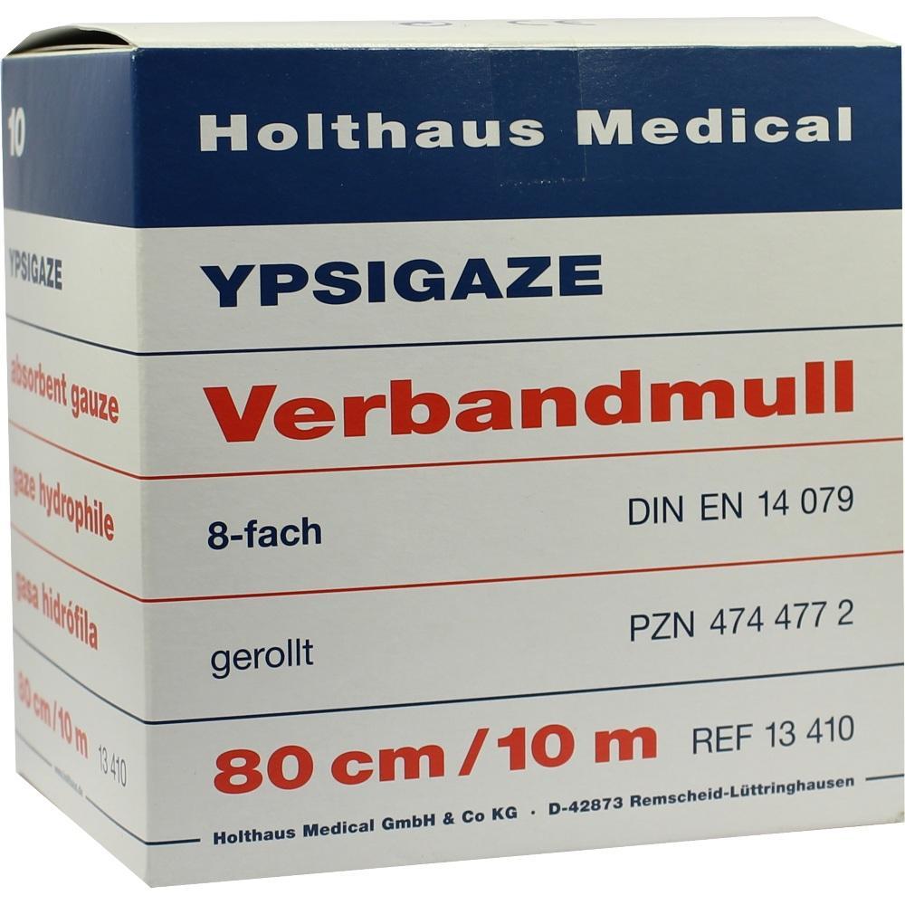 Eine Schachtel mit Verbandmull von Holthaus Medical.
