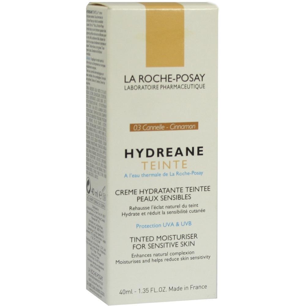 Eine Verpackung von La Roche-Posay Hydreane Teinte Creme für empfindliche Haut.