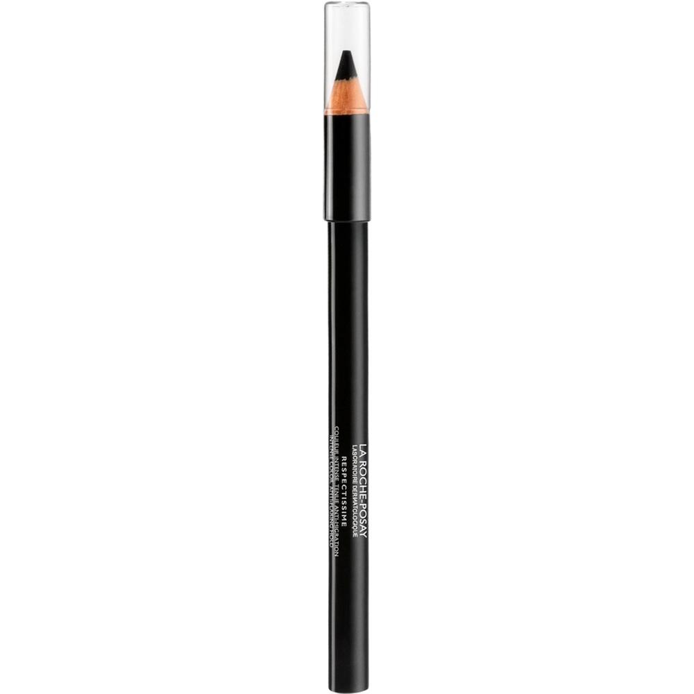 Ein blauer Kosmetikstift mit Kappe.