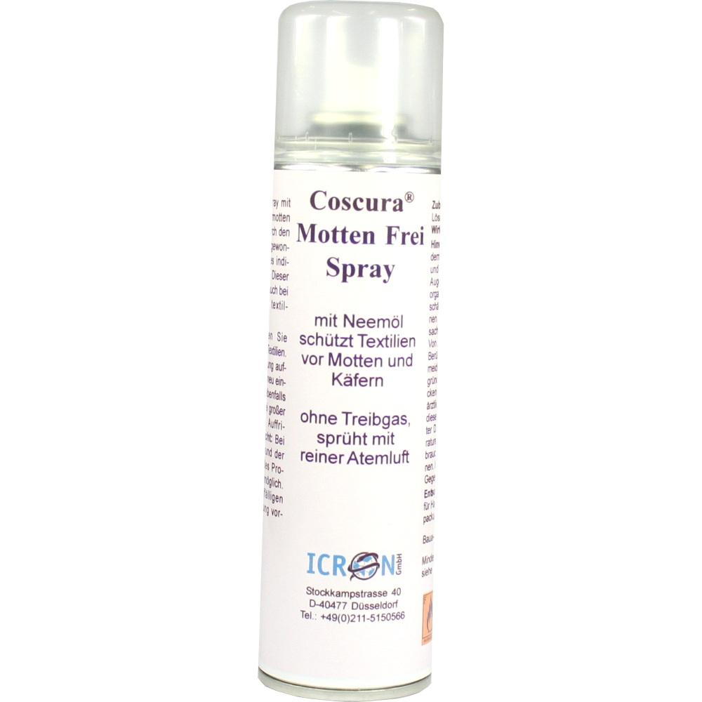 Eine Spr&uuml;hdose sch&uuml;tzt Textilien vor Motten und K&auml;fern, enth&auml;lt Neem&ouml;l.