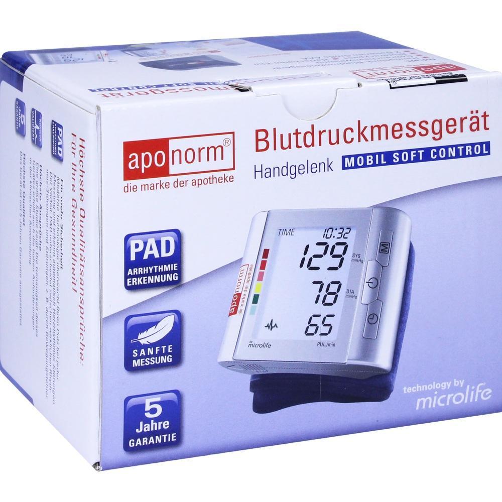 Eine Verpackung f&uuml;r ein apotheken-Blutdruckmessger&auml;t f&uuml;r das Handgelenk.