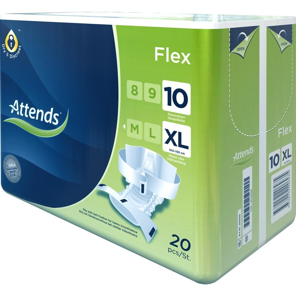 Packung mit Attends Inkontinenzhosen Größe XL für Erwachsene, 20 Stück.