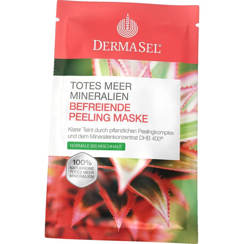Packung einer Peeling-Maske mit Mineralien, geeignet f&uuml;r normale bis Mischhaut.