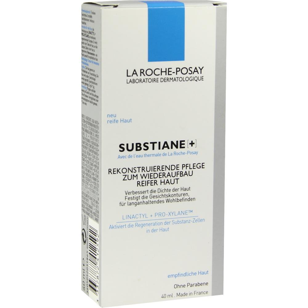 Weiße Verpackung einer Gesichtspflege für reife Haut von La Roche-Posay.