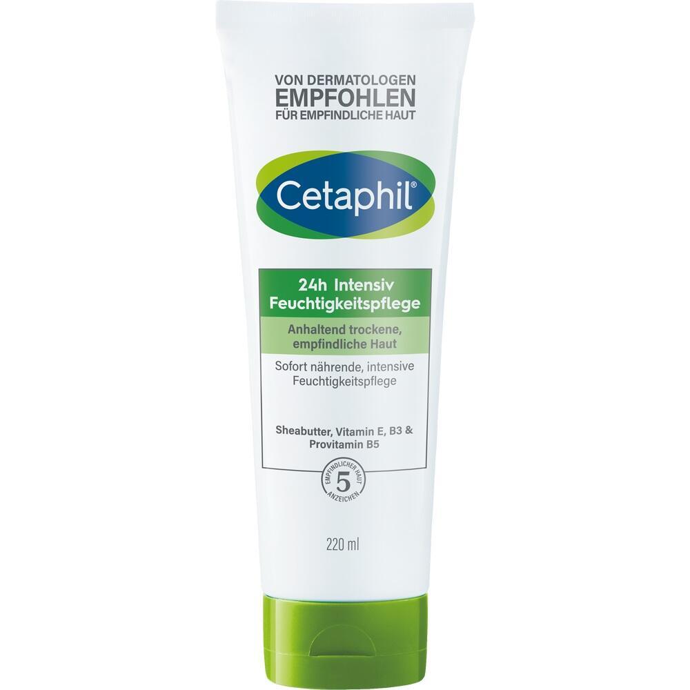 Eine Tube Cetaphil Feuchtigkeitscreme für empfindliche Haut.