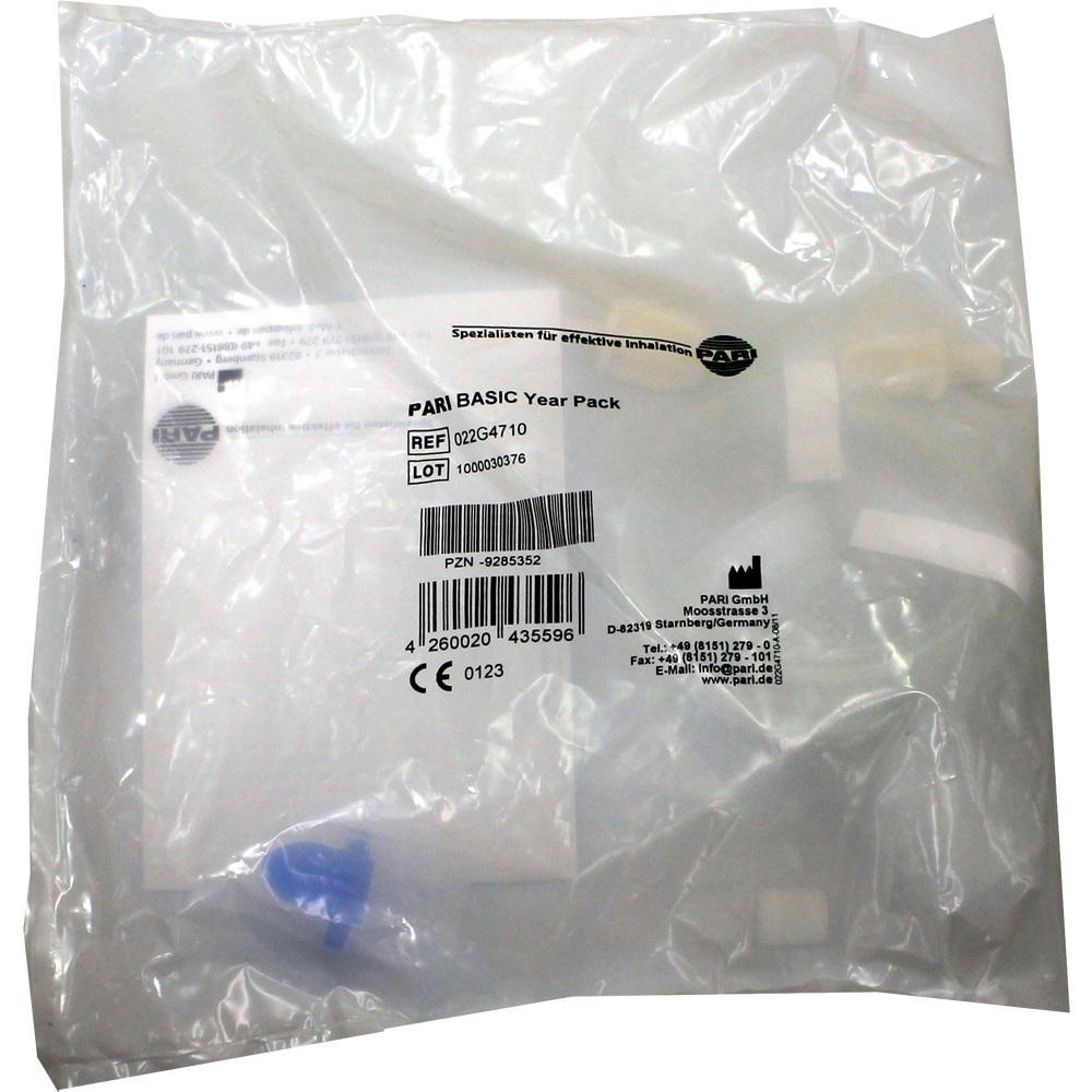 Transparente Plastikt&uuml;te mit PARI BASIC Year Pack Aufschrift.