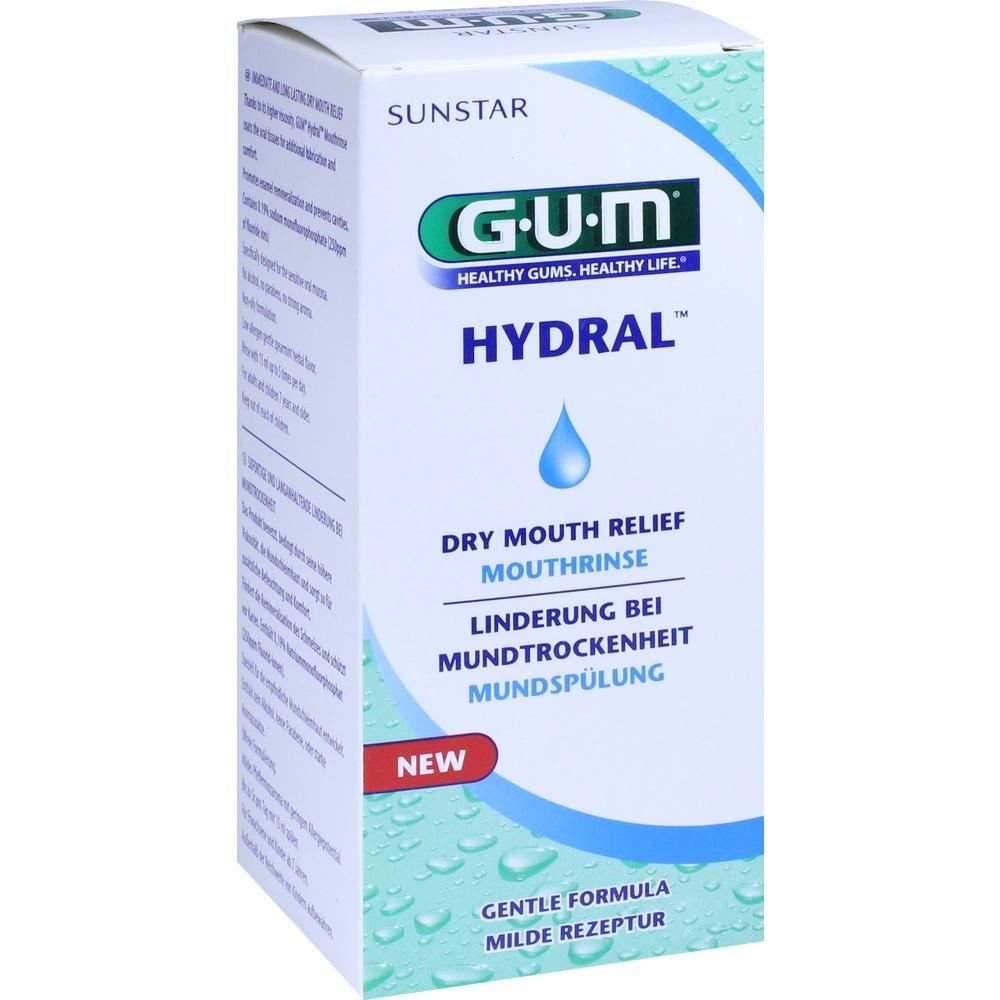 Eine Verpackung f&uuml;r eine Mundsp&uuml;lung gegen Mundtrockenheit.