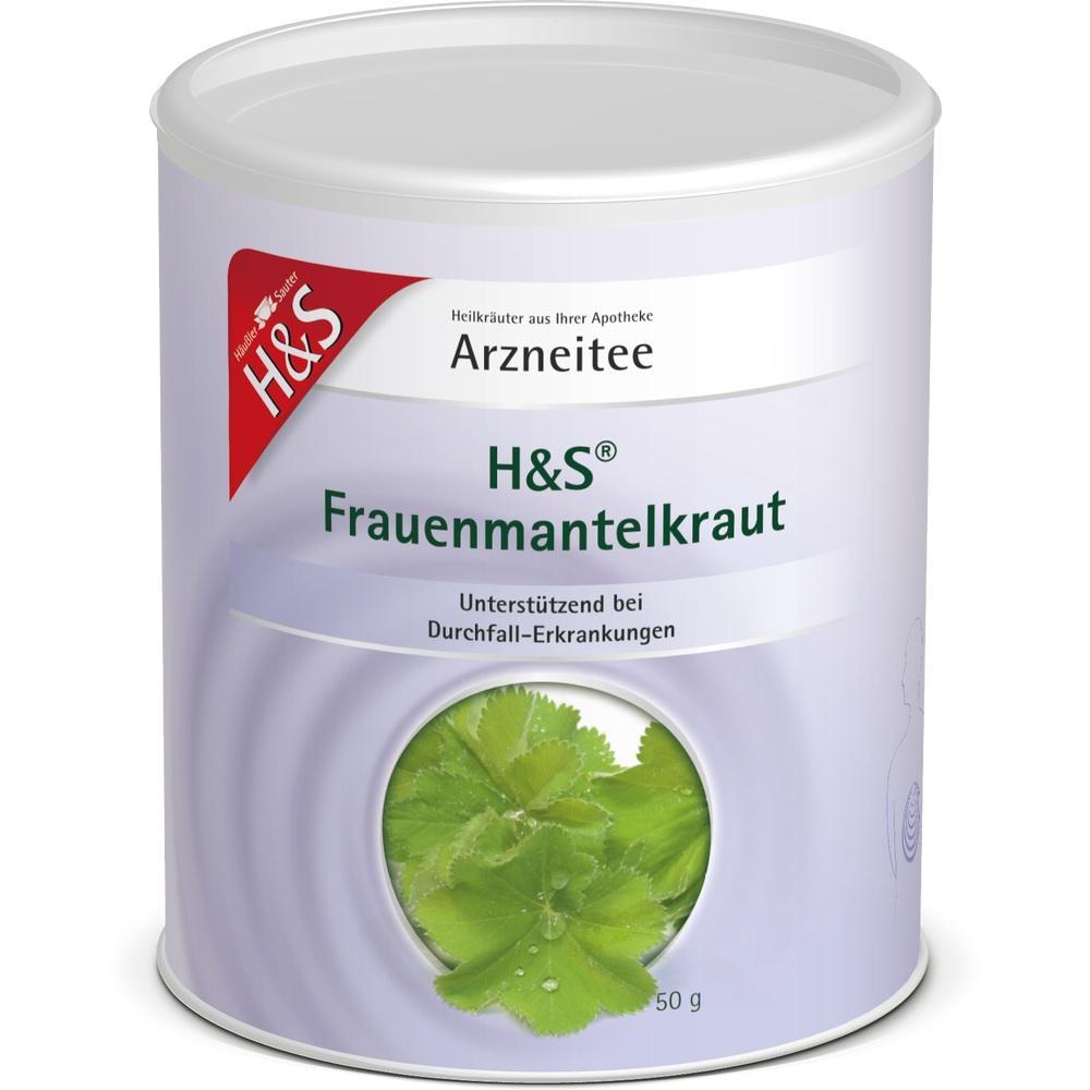 Eine Dose Tee mit Frauenmantelkraut zur Unterst&uuml;tzung bei Durchfallerkrankungen.