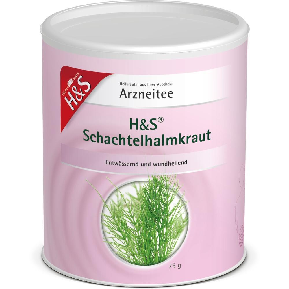 Dose mit H&S Schachtelhalmkraut Tee gegen Wassereinlagerungen und zur Wundheilung.