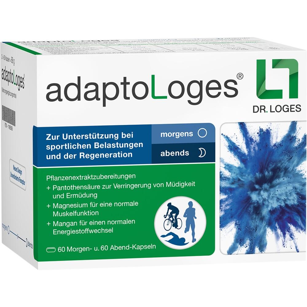 Eine Verpackung mit Kapseln zur Unterst&uuml;tzung bei Sport und Regeneration.