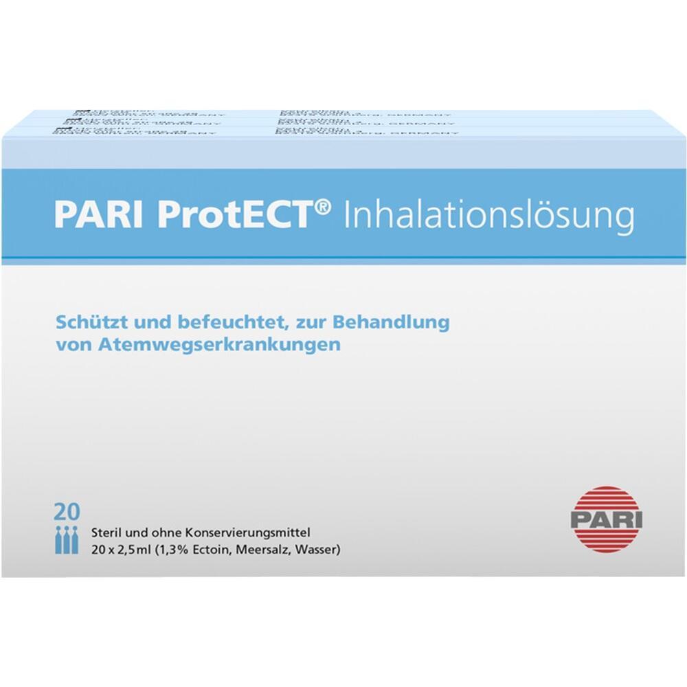 Die Verpackung zeigt eine Inhalationsl&ouml;sung zur Behandlung von Atemwegserkrankungen.
