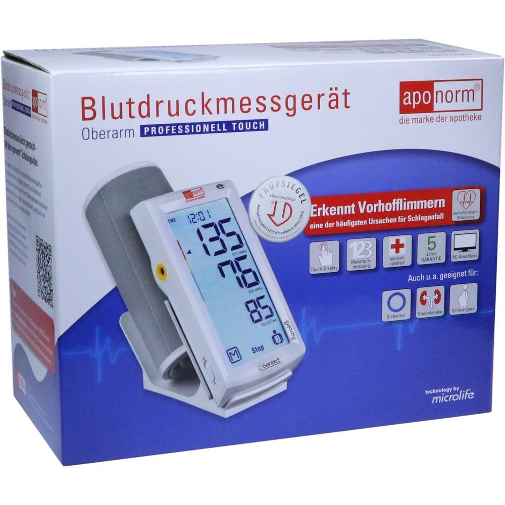 Eine Verpackung für ein Blutdruckmessgerät zur Erkennung von Vorhofflimmern.