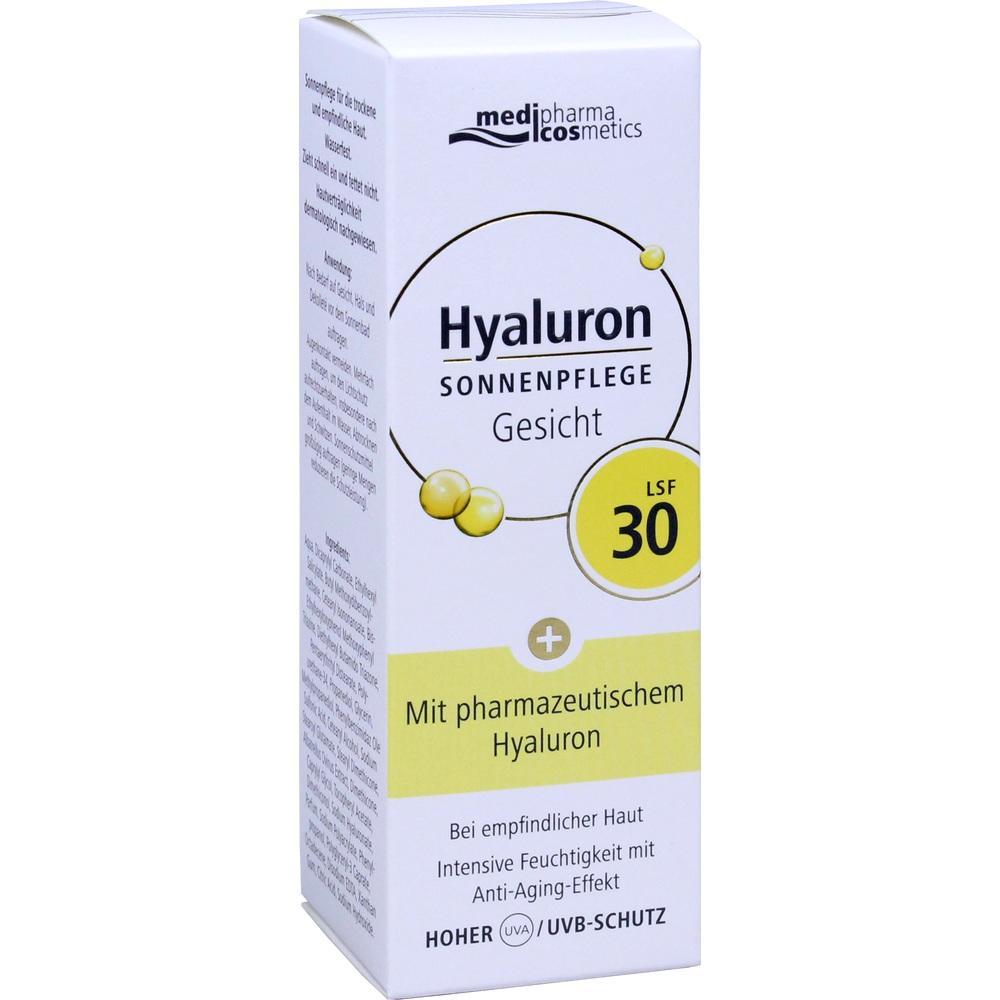 Eine Packung Sonnenpflegecreme f&uuml;r das Gesicht mit Lichtschutzfaktor 30.