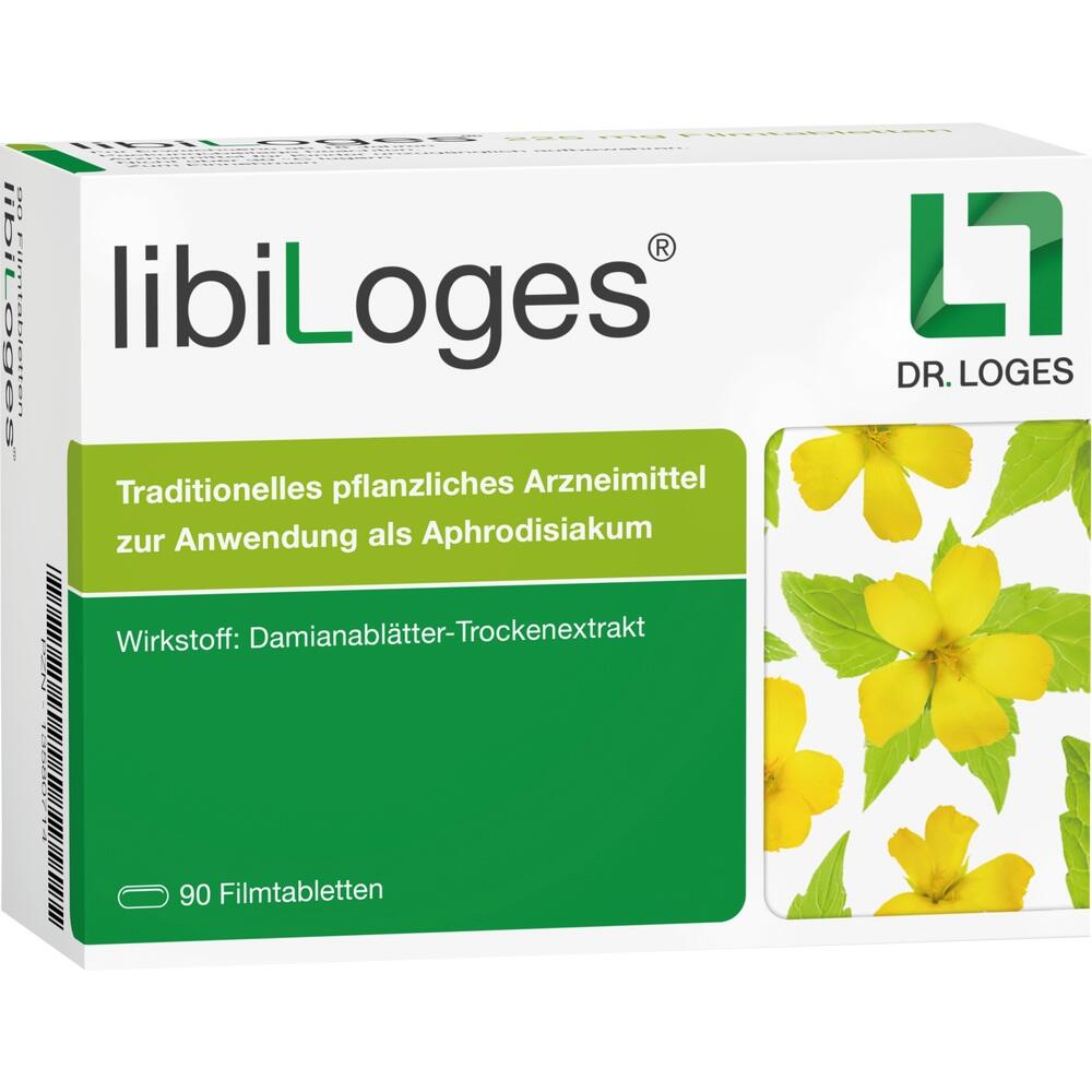 Eine Schachtel pflanzlicher Tabletten mit gelben Blumen auf der Verpackung.