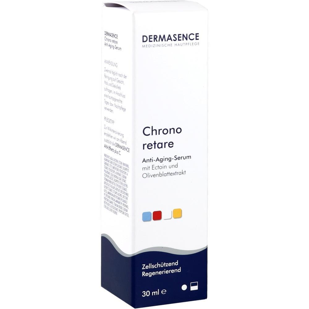 Wei&szlig;e Verpackung eines Anti-Aging-Serums mit 30 ml Inhalt.