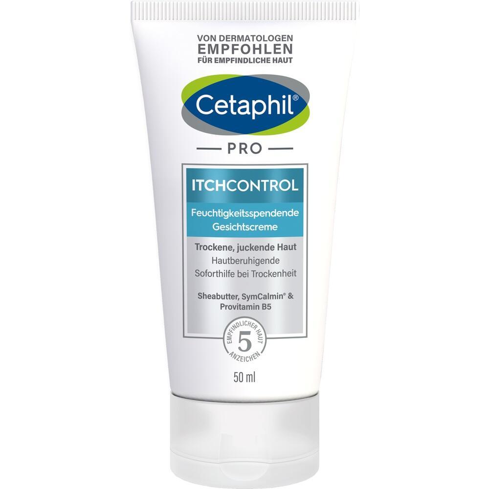 Weiße Cetaphil-Gesichtscreme für trockene, juckende Haut in einer Tube.