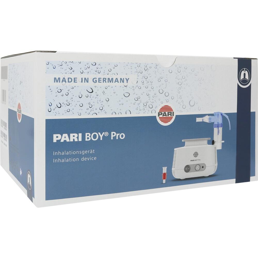 Eine Verpackung des Inhalationsgeräts PARI BOY Pro.