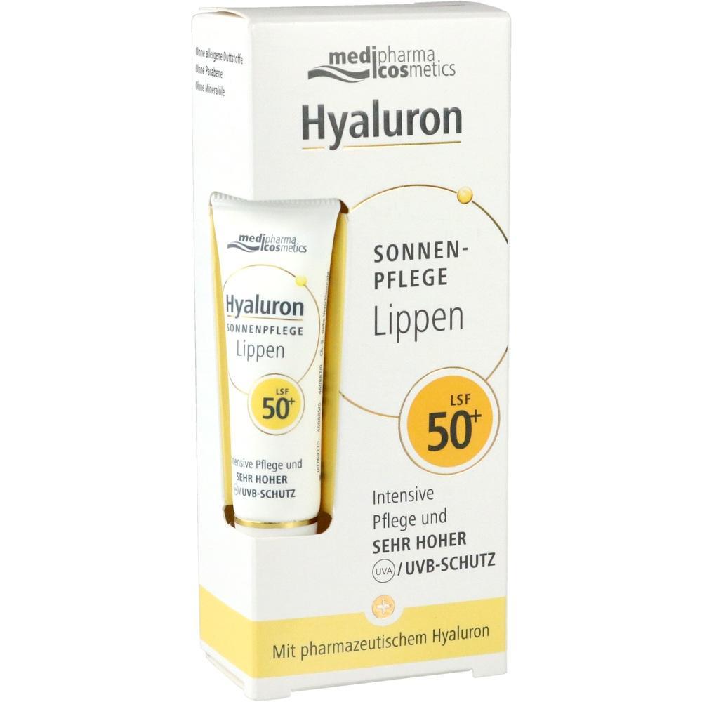 Eine Lippenpflege mit Sonnenschutzfaktor 50+ von medipharma cosmetics.