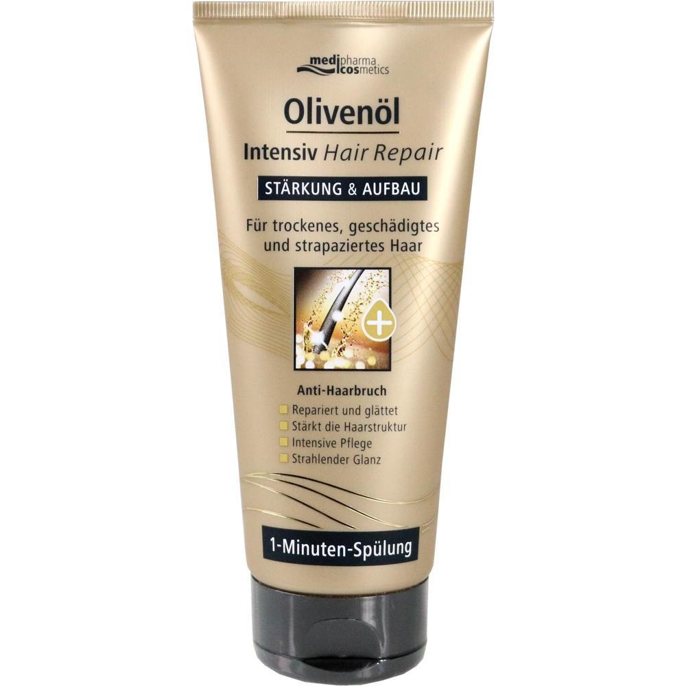Shampoo-Tube f&uuml;r gesch&auml;digtes Haar mit Oliven&ouml;l f&uuml;r schnelle Pflege.