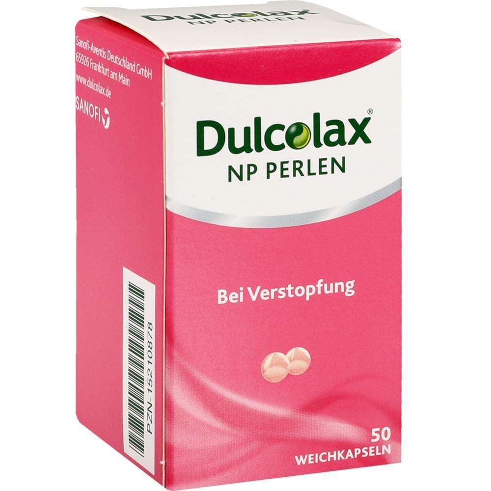 Pink-weiße Packung Dulcolax, ein Mittel bei Verstopfung.