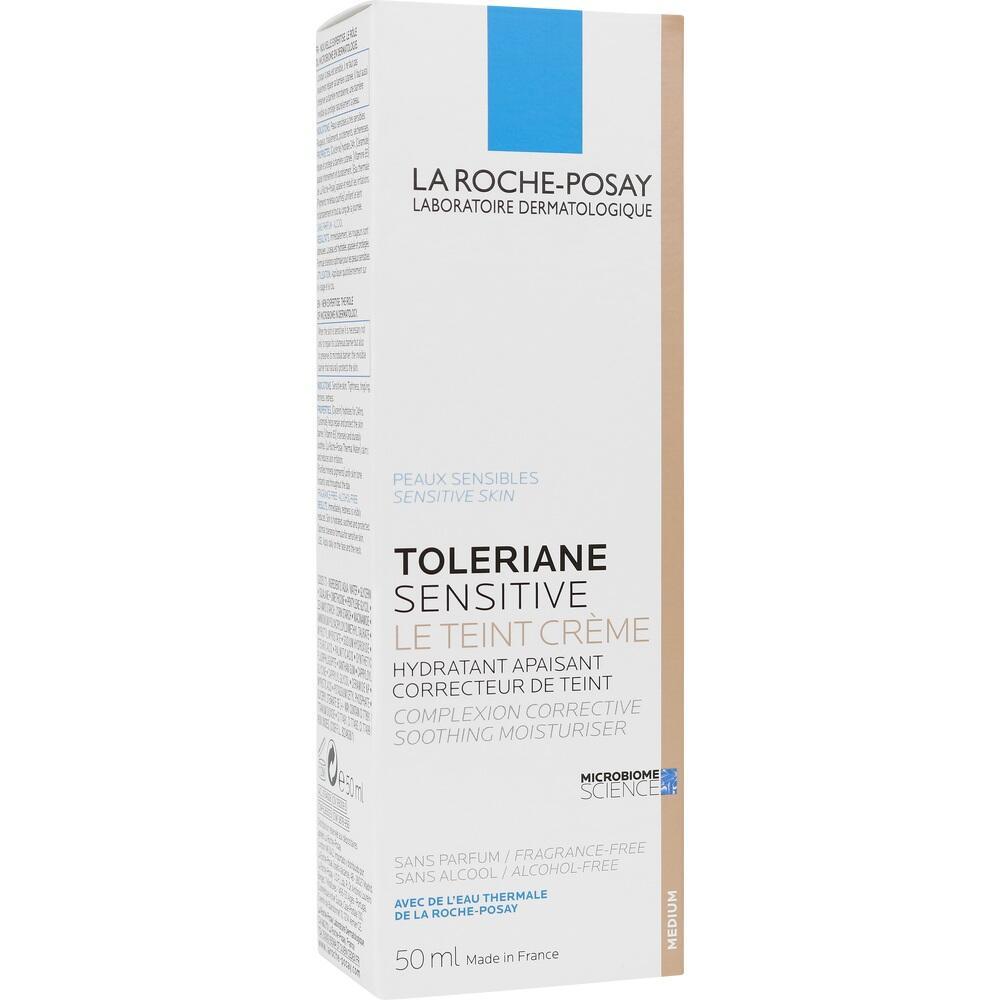 Wei&szlig;e Verpackung einer Toleriane Creme f&uuml;r empfindliche Haut von La Roche-Posay.