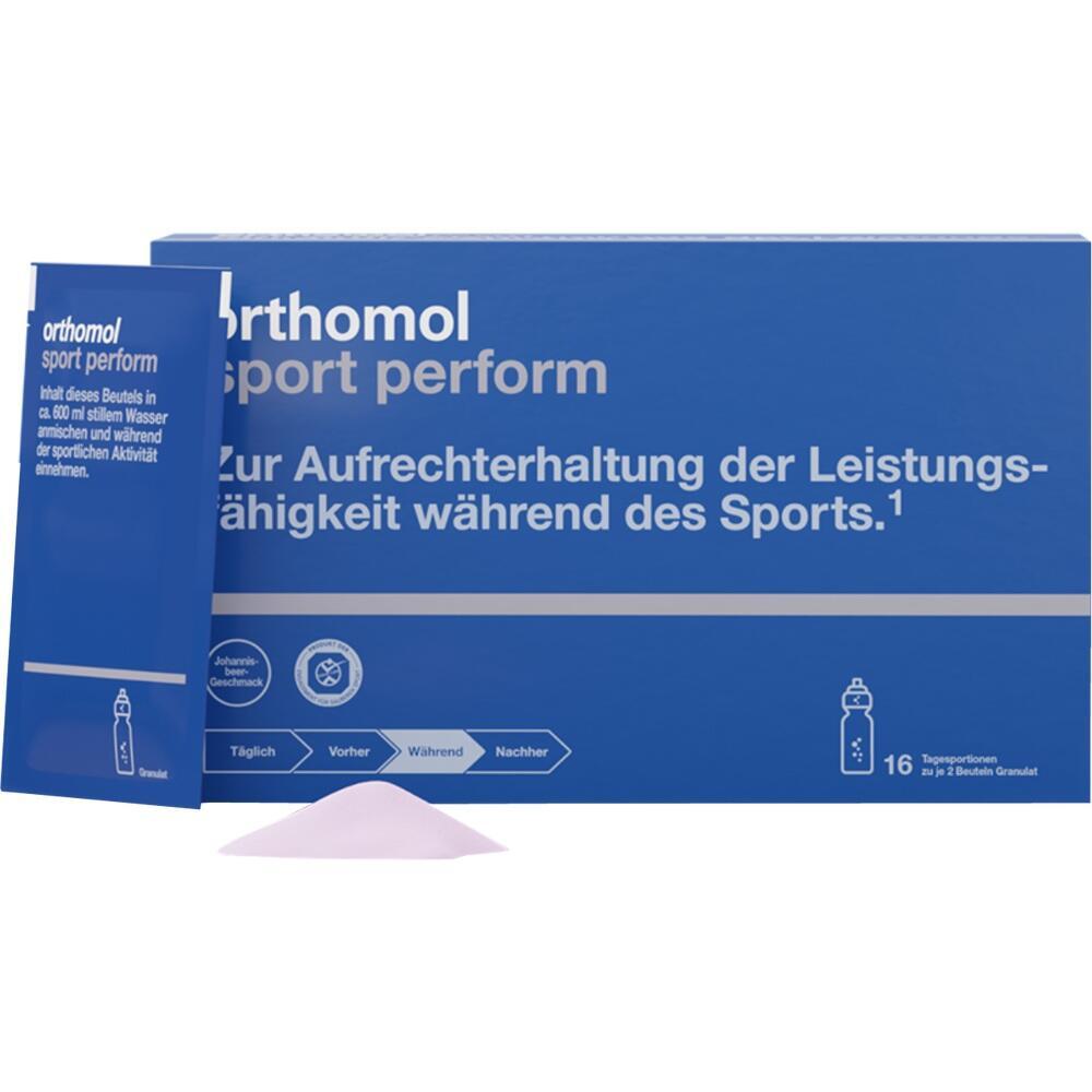 Blaues P&auml;ckchen mit Sportpulver zur Unterst&uuml;tzung der Leistung beim Sport.