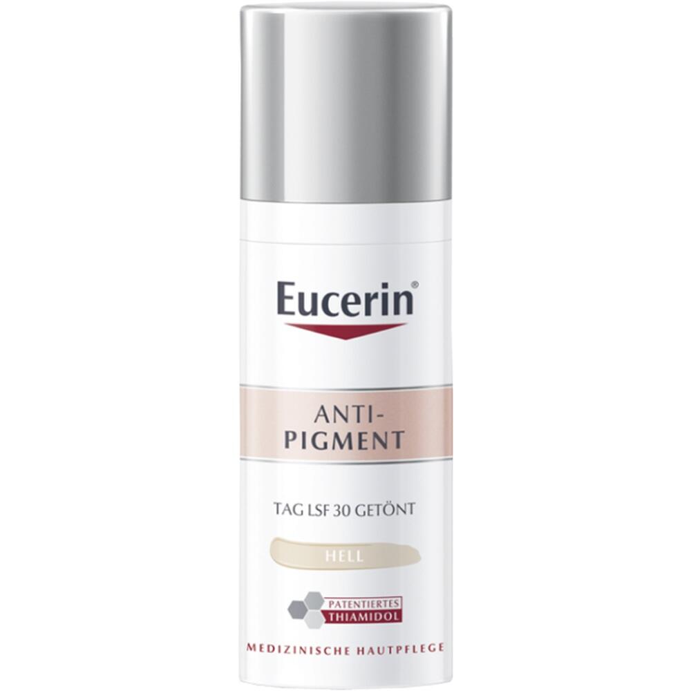 Eine Flasche Hautcreme mit der Aufschrift "Anti-Pigment".