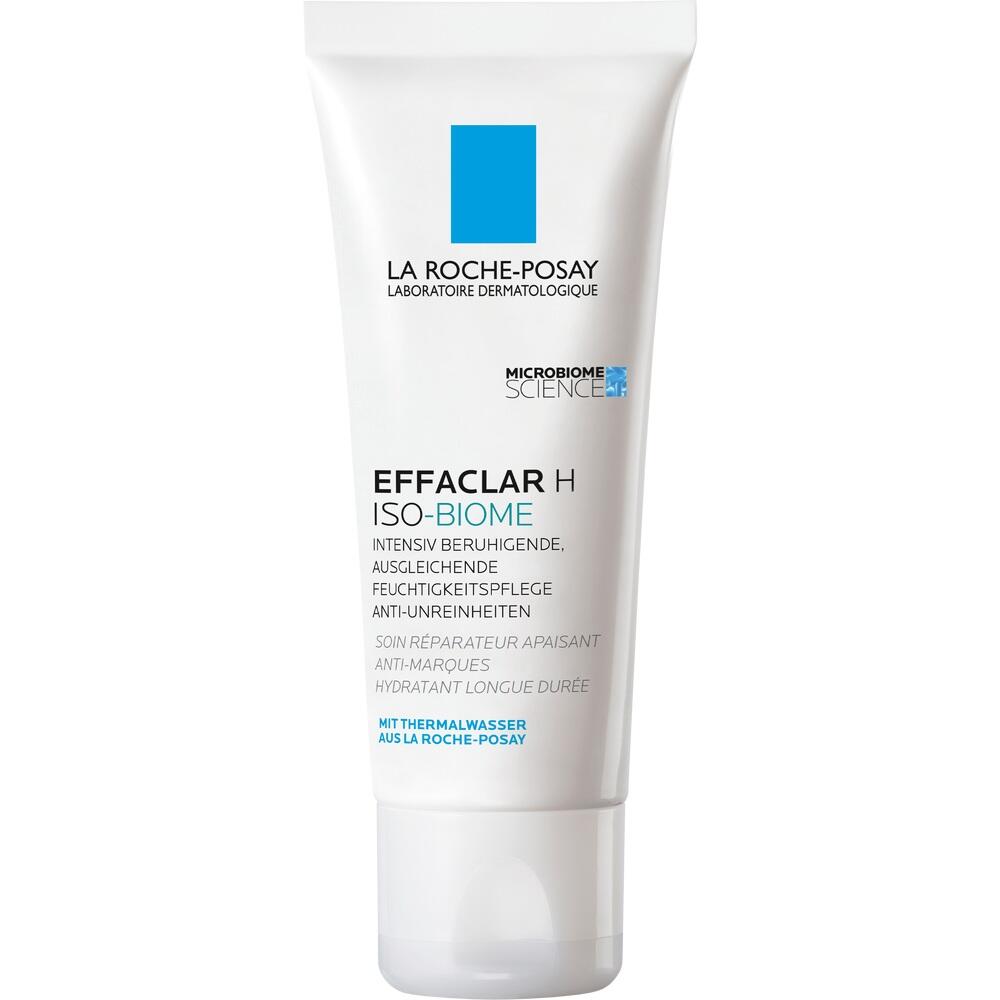 Wei&szlig;e Verpackung einer Feuchtigkeitscreme f&uuml;r empfindliche Haut von La Roche-Posay.