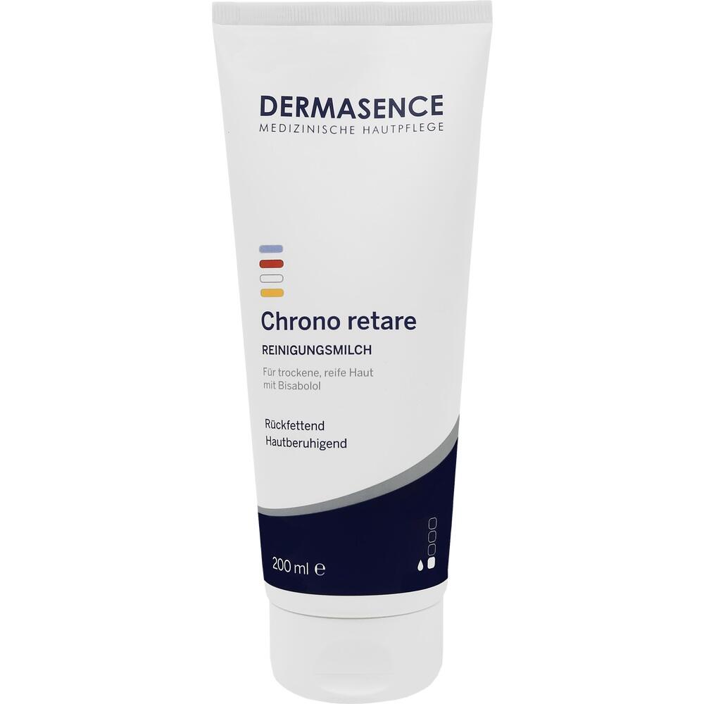 Wei&szlig;e Tube mit Reinigungsmilch f&uuml;r trockene, reife Haut, 200 ml, von Dermasence.