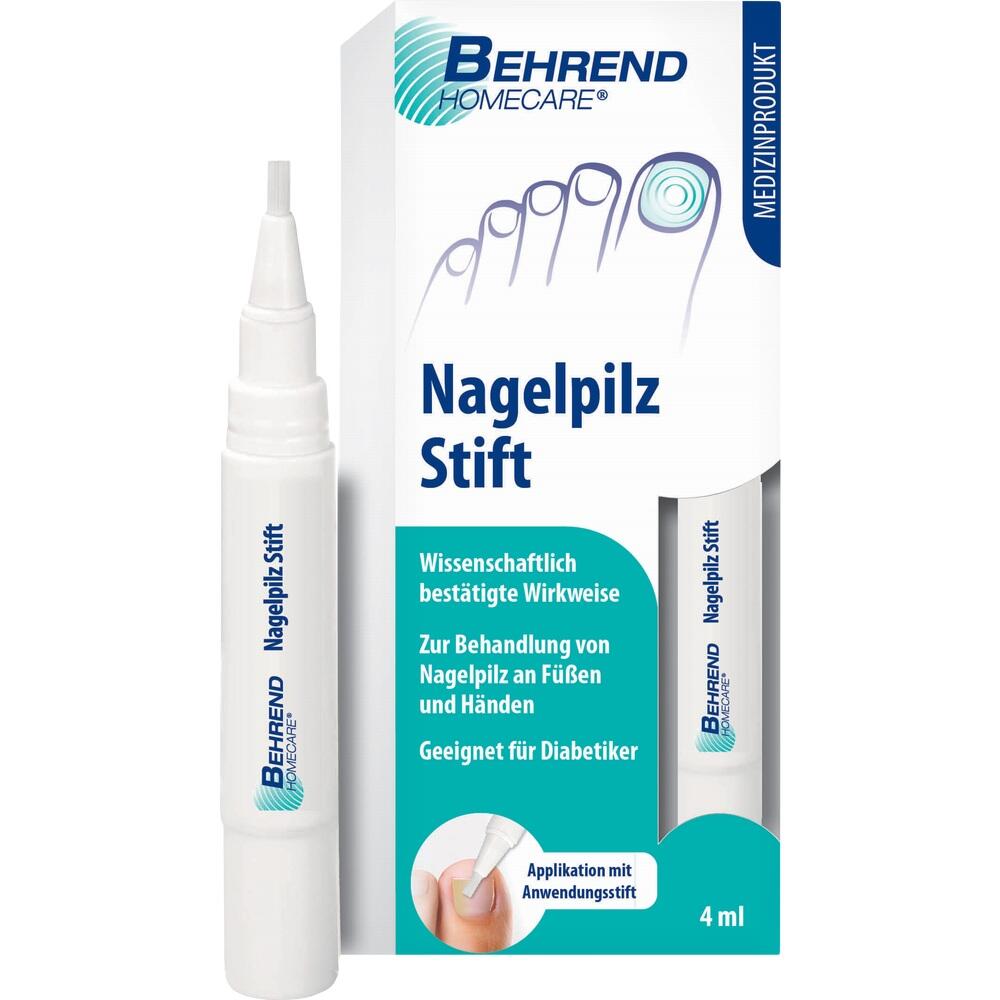 Ein Stift zur Behandlung von Nagelpilz an Füßen und Händen.