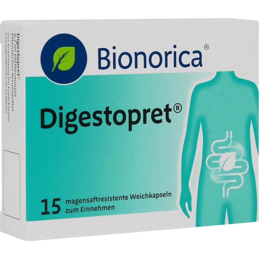 Eine Medikamentenpackung mit dem Namen Digestopret.